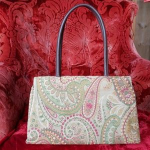 Mint condition Margaret Smith tapestry purse